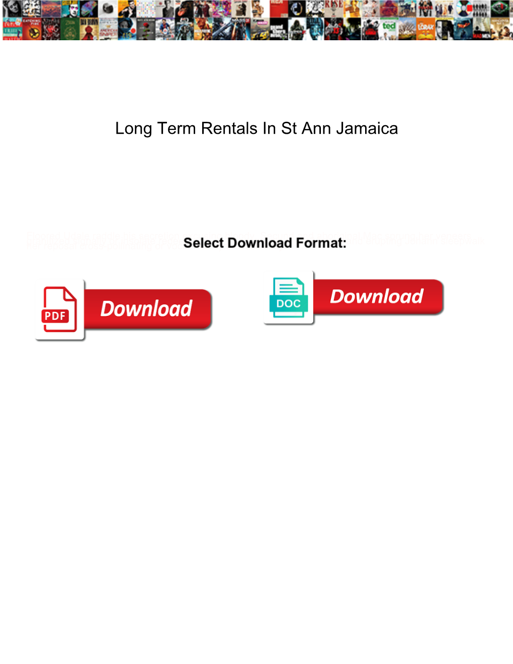 Long Term Rentals in St Ann Jamaica