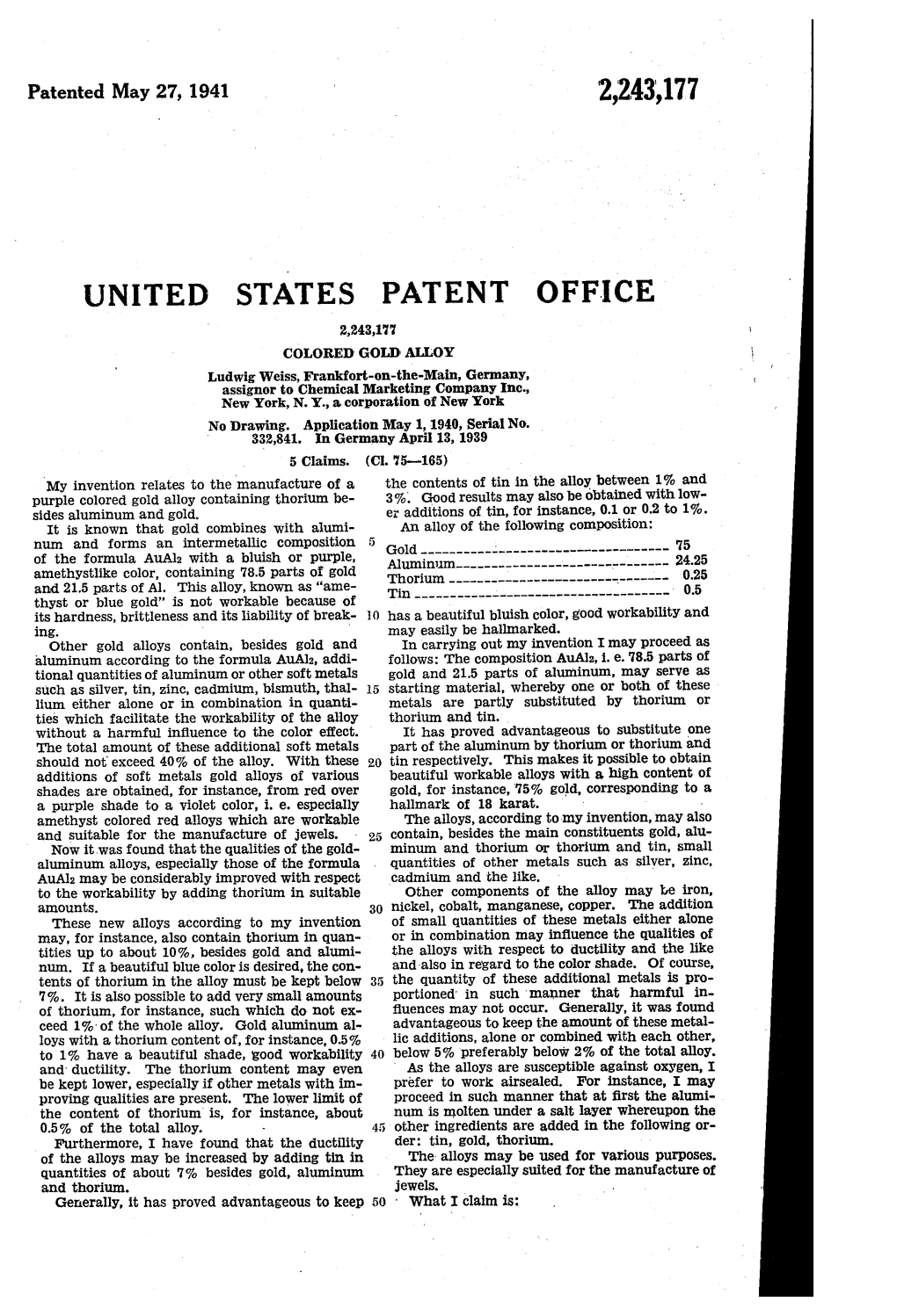 United States Patent Office