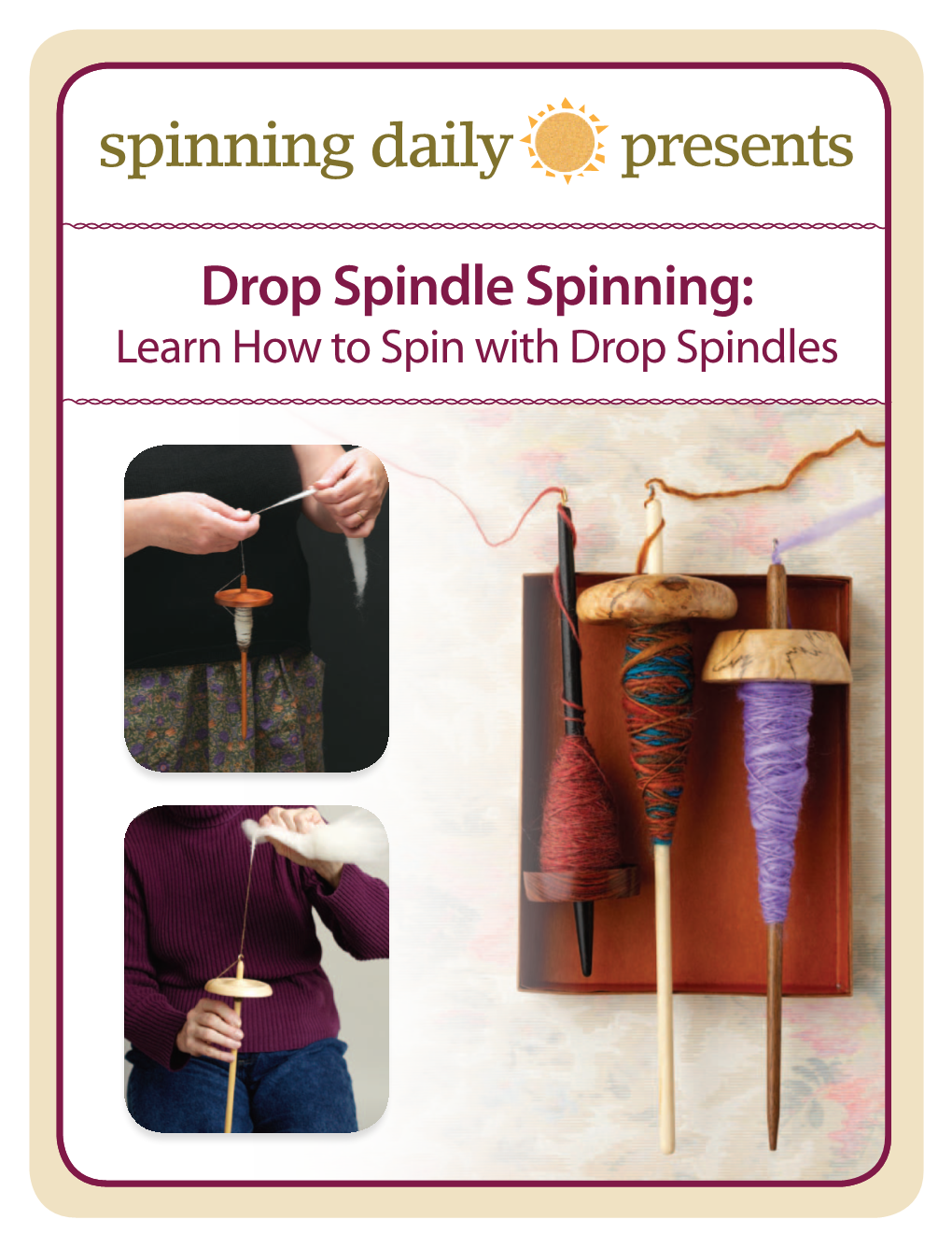 Drop-Spindle-Spinning