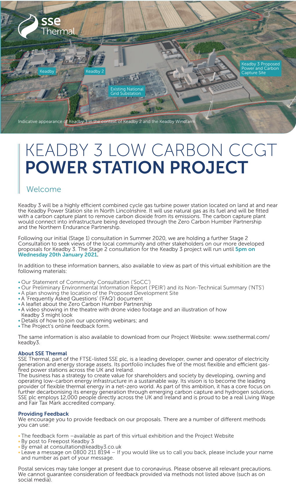 Keadby 3 Low Carbon Ccgt Power Station Project