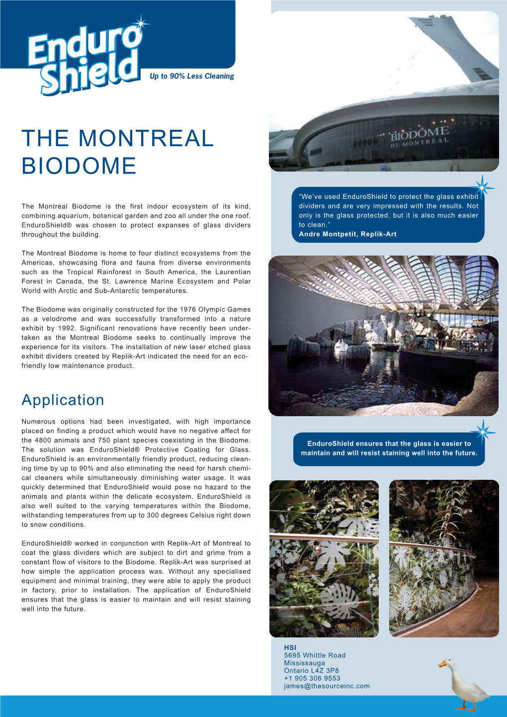 The Montreal Biodome