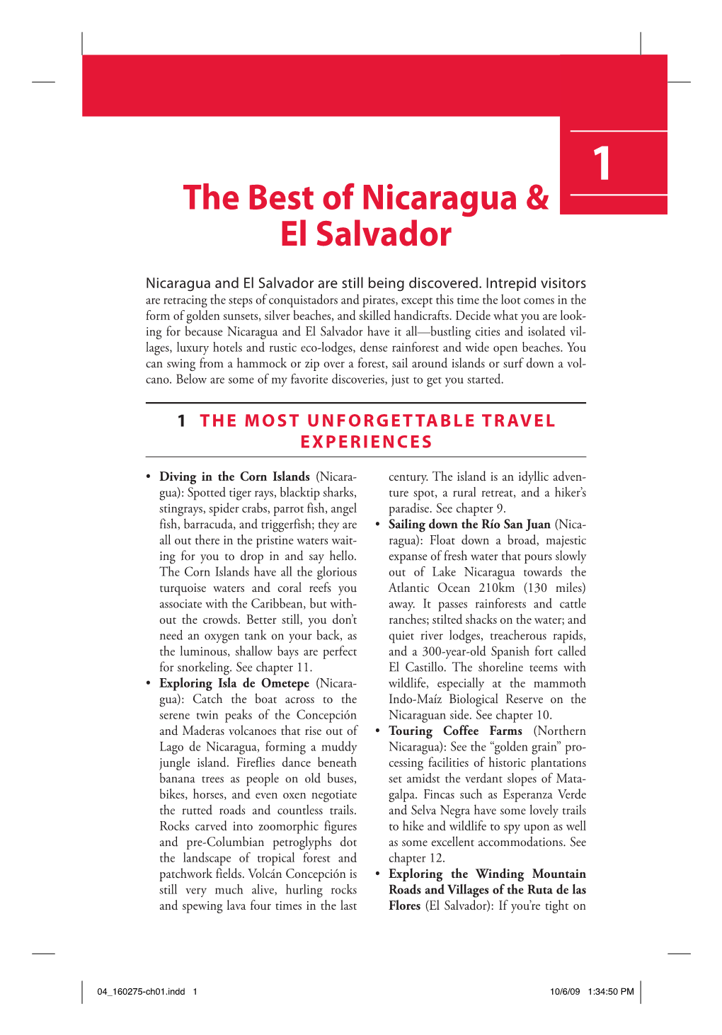 The Best of Nicaragua & El Salvador