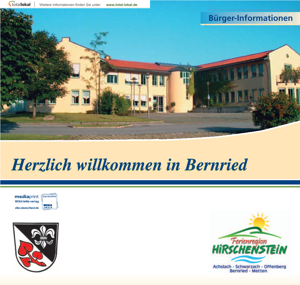 Herzlich Willkommen in Bernried Branchenverzeichnis