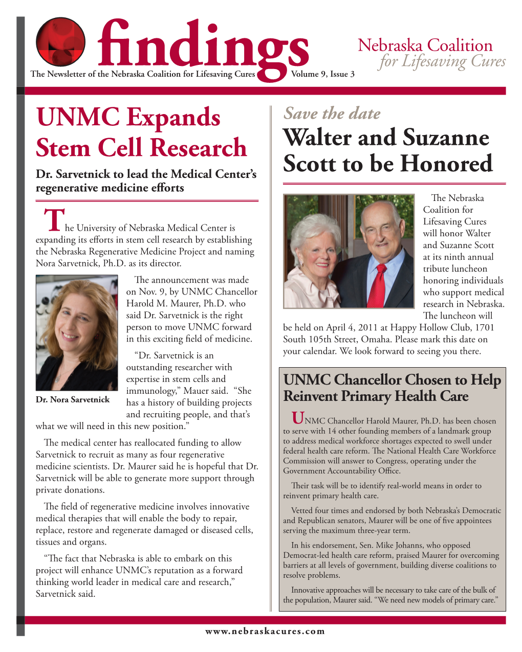 UNMC Expands Stem Cell Research