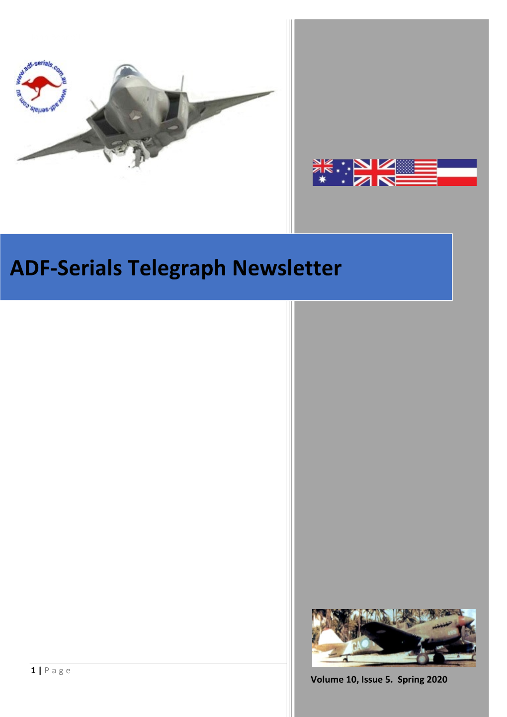 ADF-Serials Telegraph Newsletter