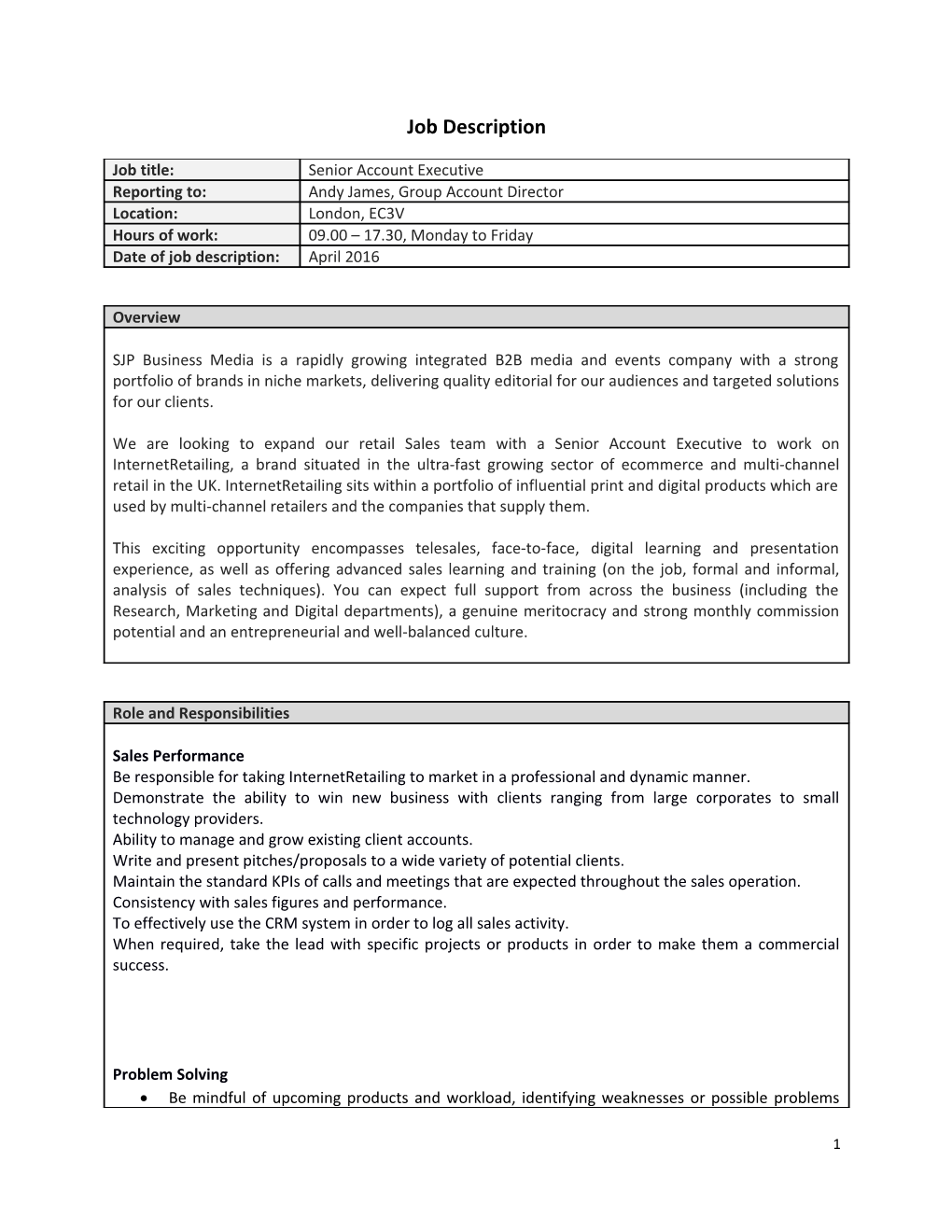 Job Description Form s7