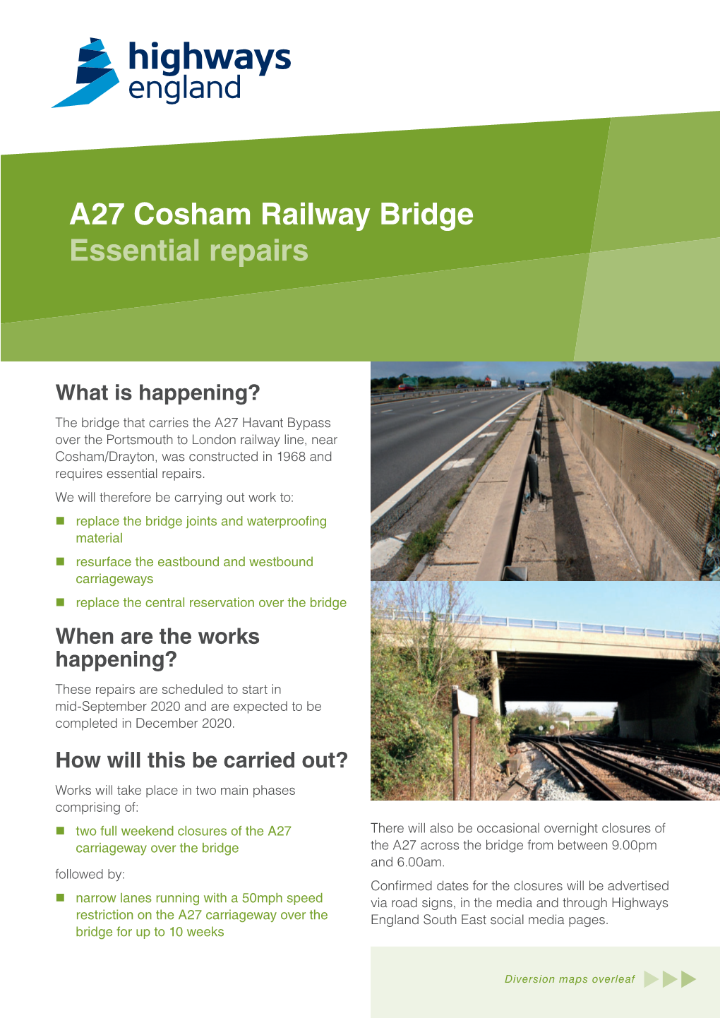 A27 Cosham Railway Bridge Newsletter