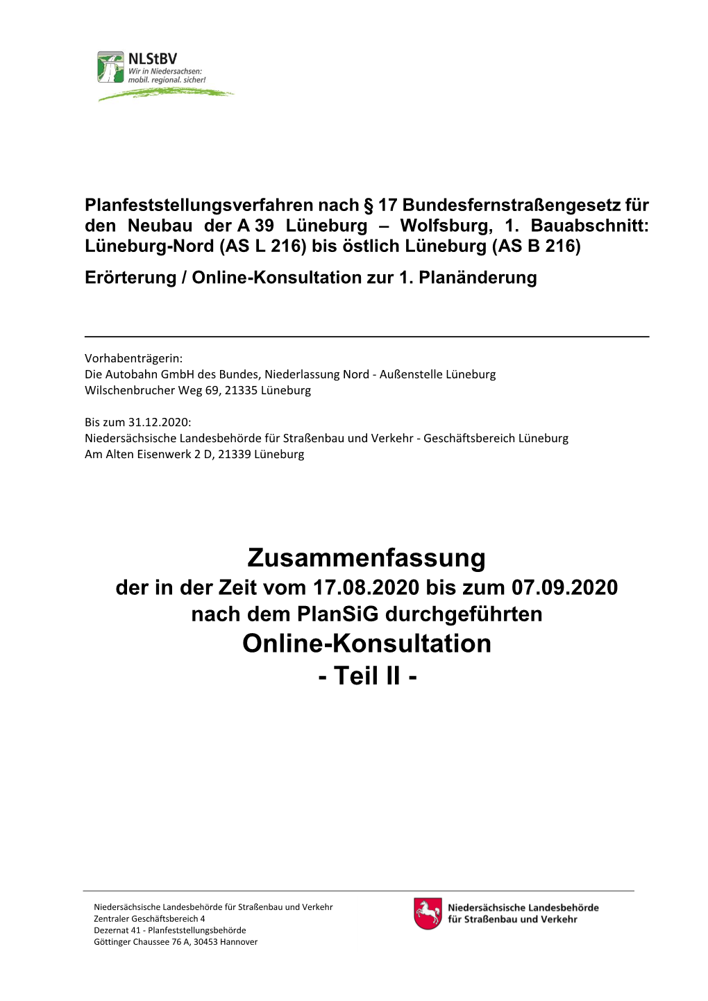 Zusammenfassung Der OK Teil II 09.08.2021