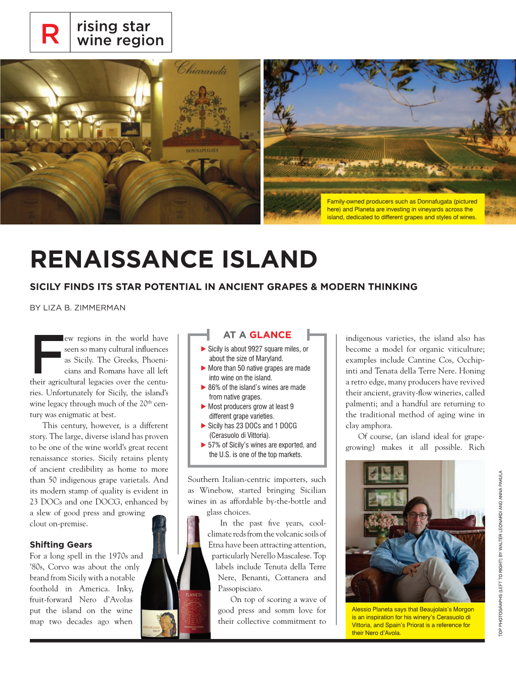 Renaissance Island Sicily Finds Its Star Potential in Ancient Grapes & Modern Thinking