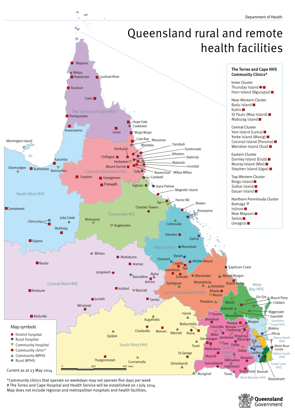 Queensland Rural and Remote Health Facilities