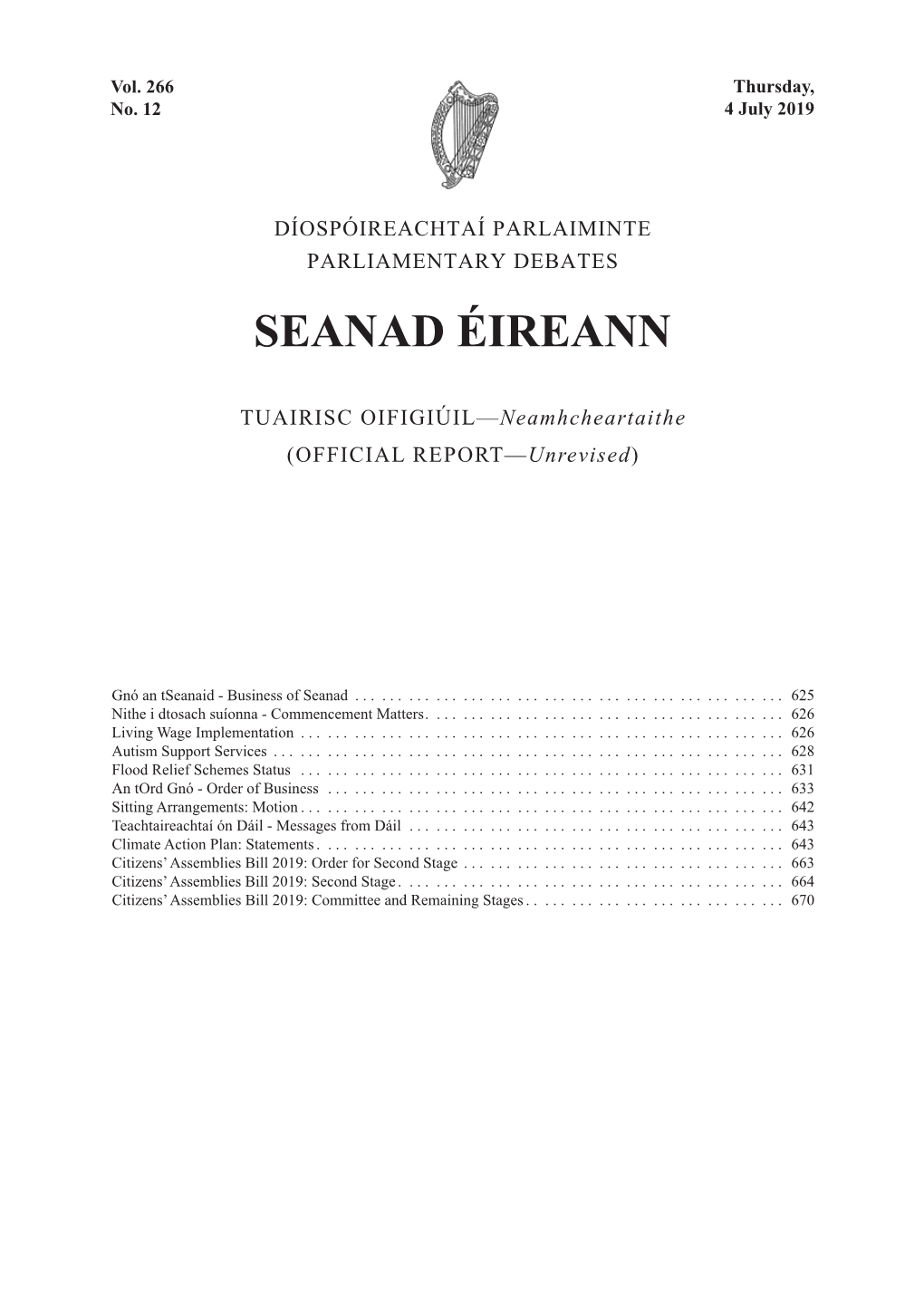 Seanad Éireann