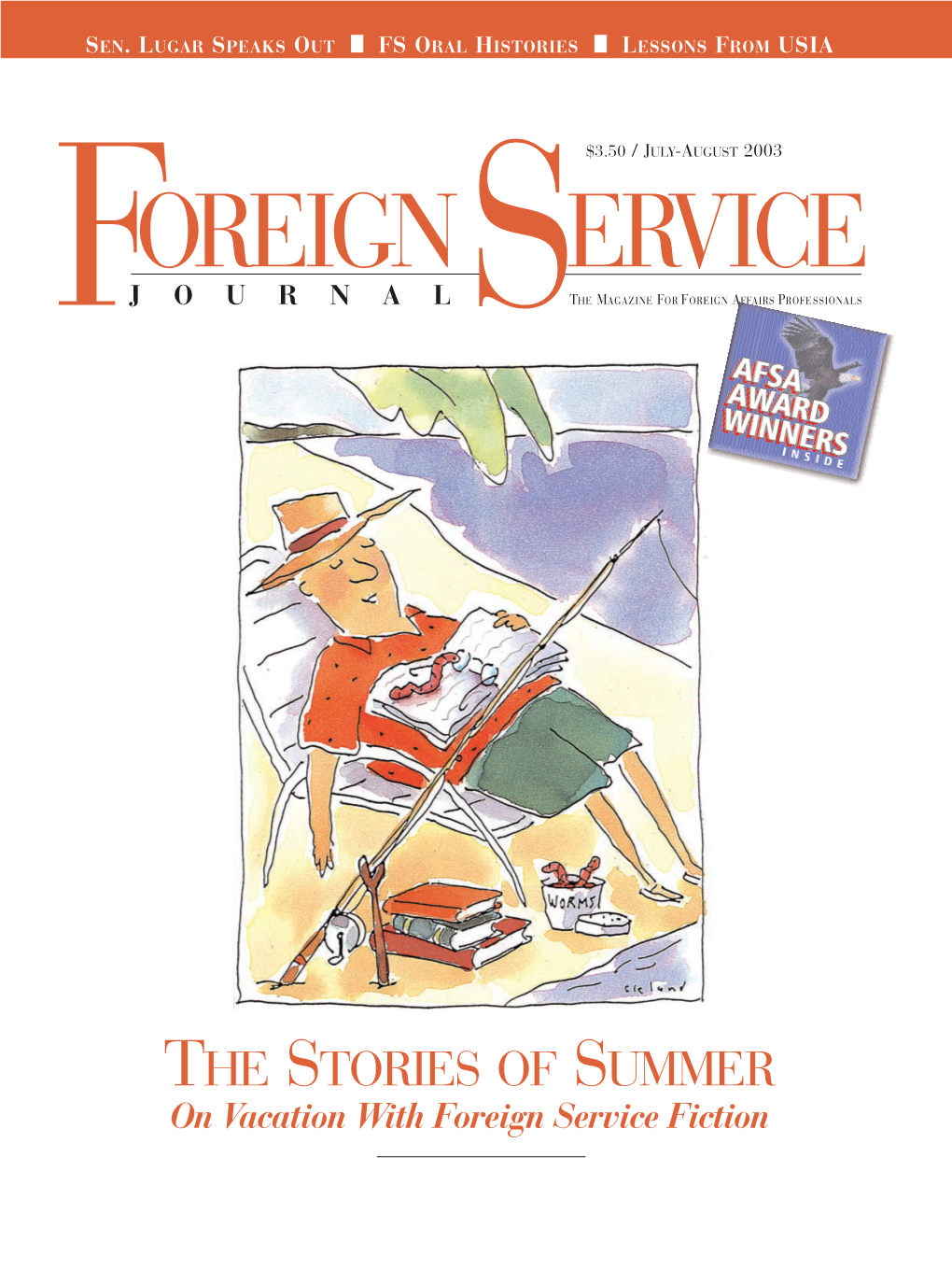 The Foreign Service Journal, July-August 2003