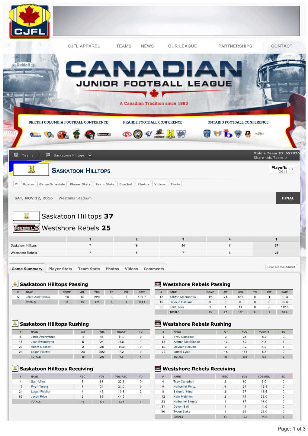 Canadian Bowl