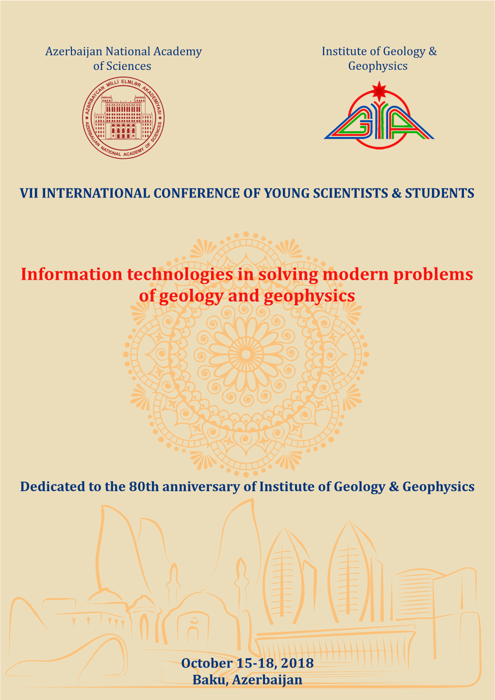 Information Technologies in Solving Modern Problems of Geology and Geophysics