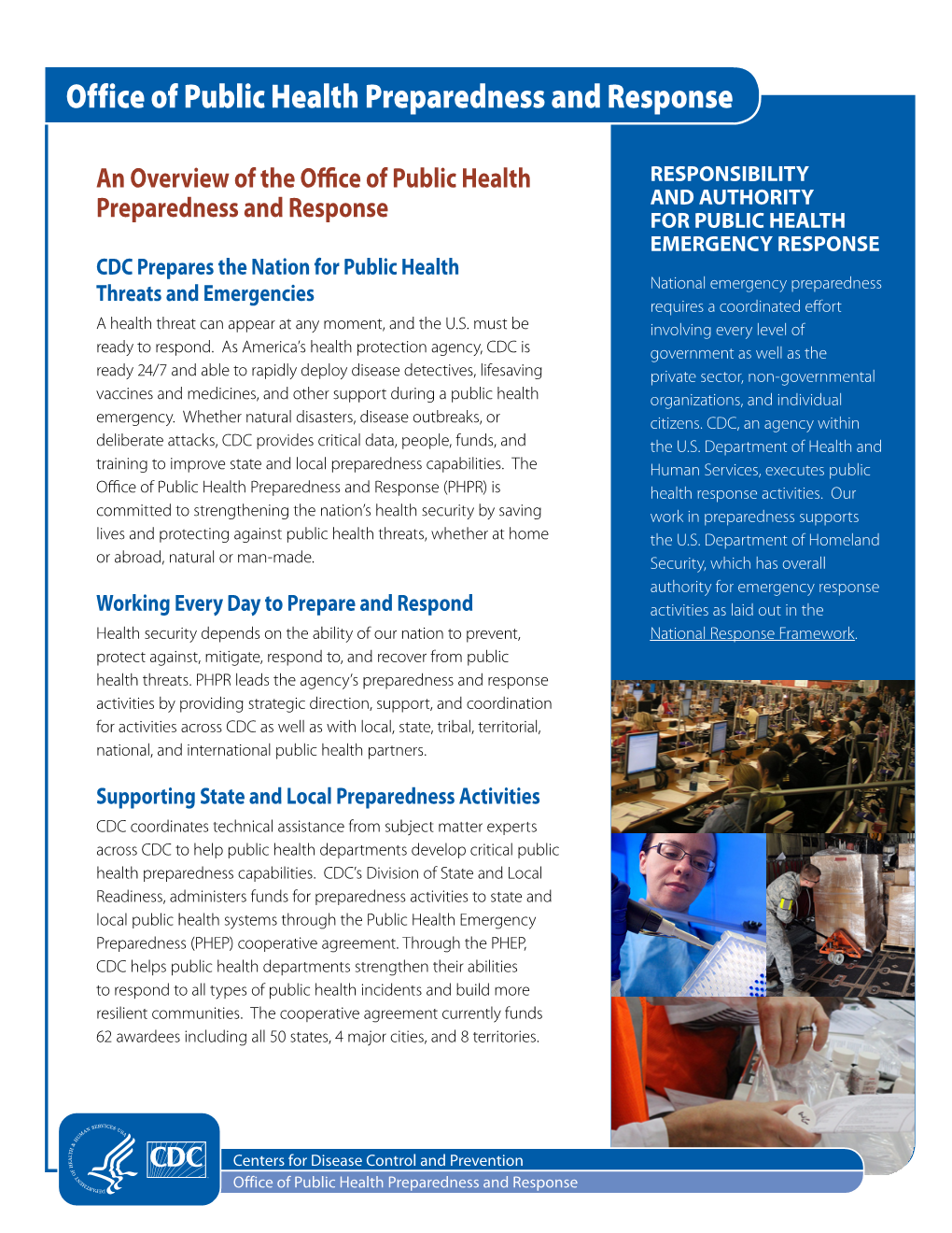 Office of Public Health Preparedness and Response
