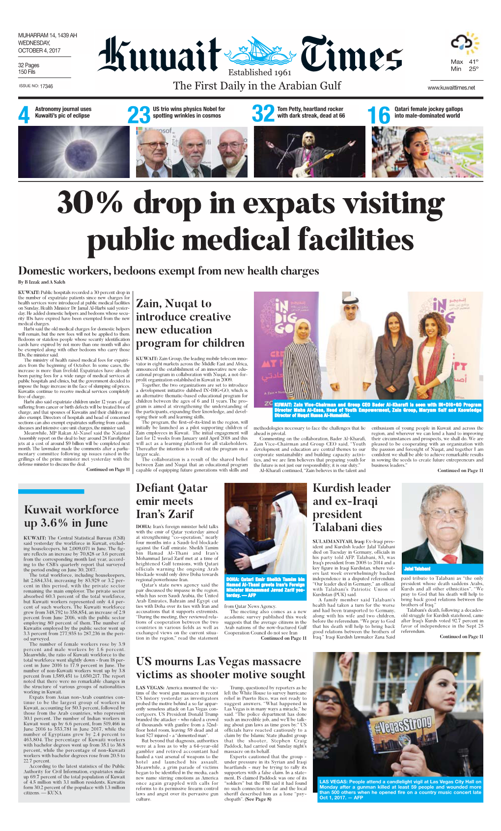 Kuwait Times 4-10-2017.Qxp Layout 1