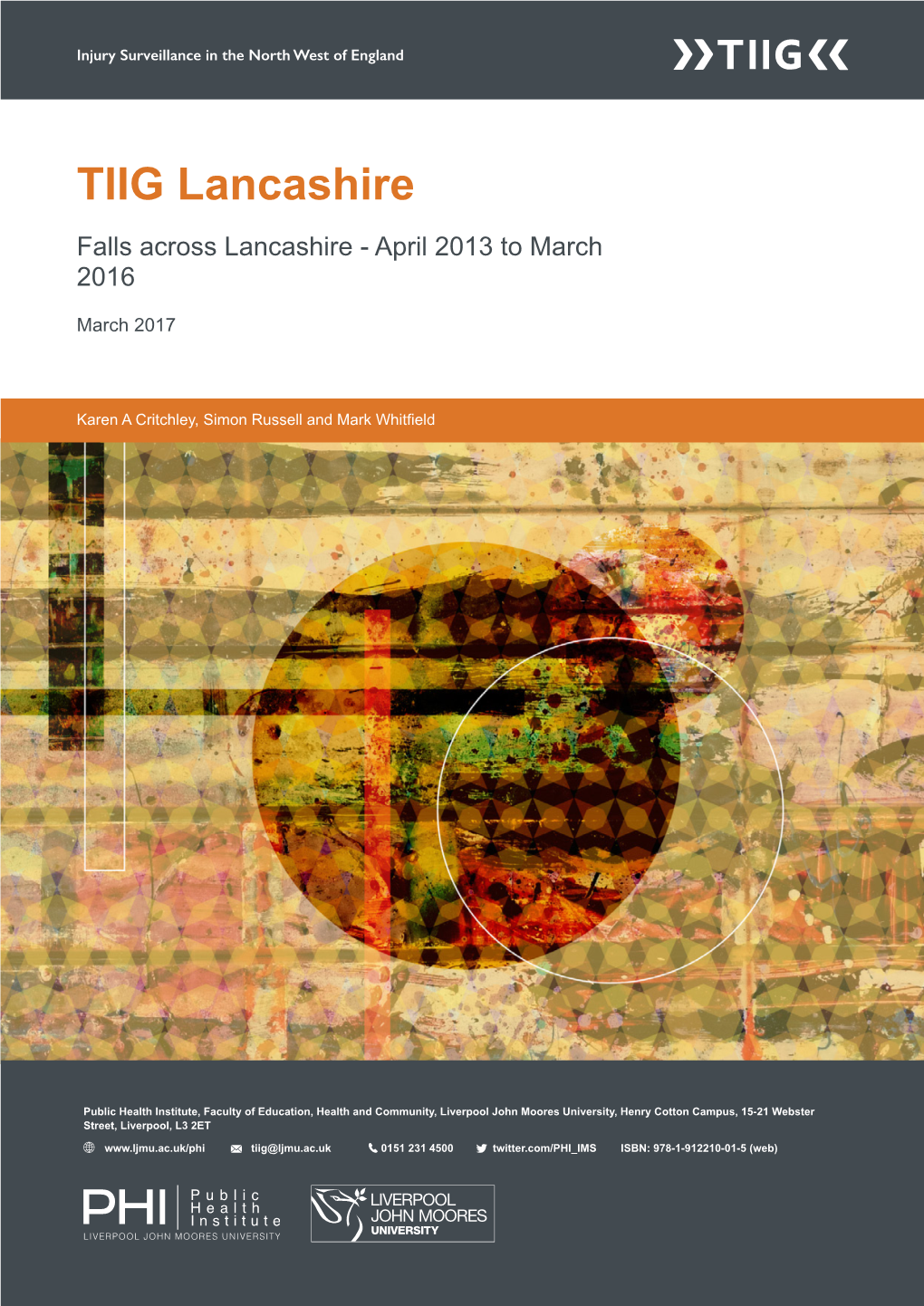 TIIG Lancashire Falls Across Lancashire - April 2013 to March 2016