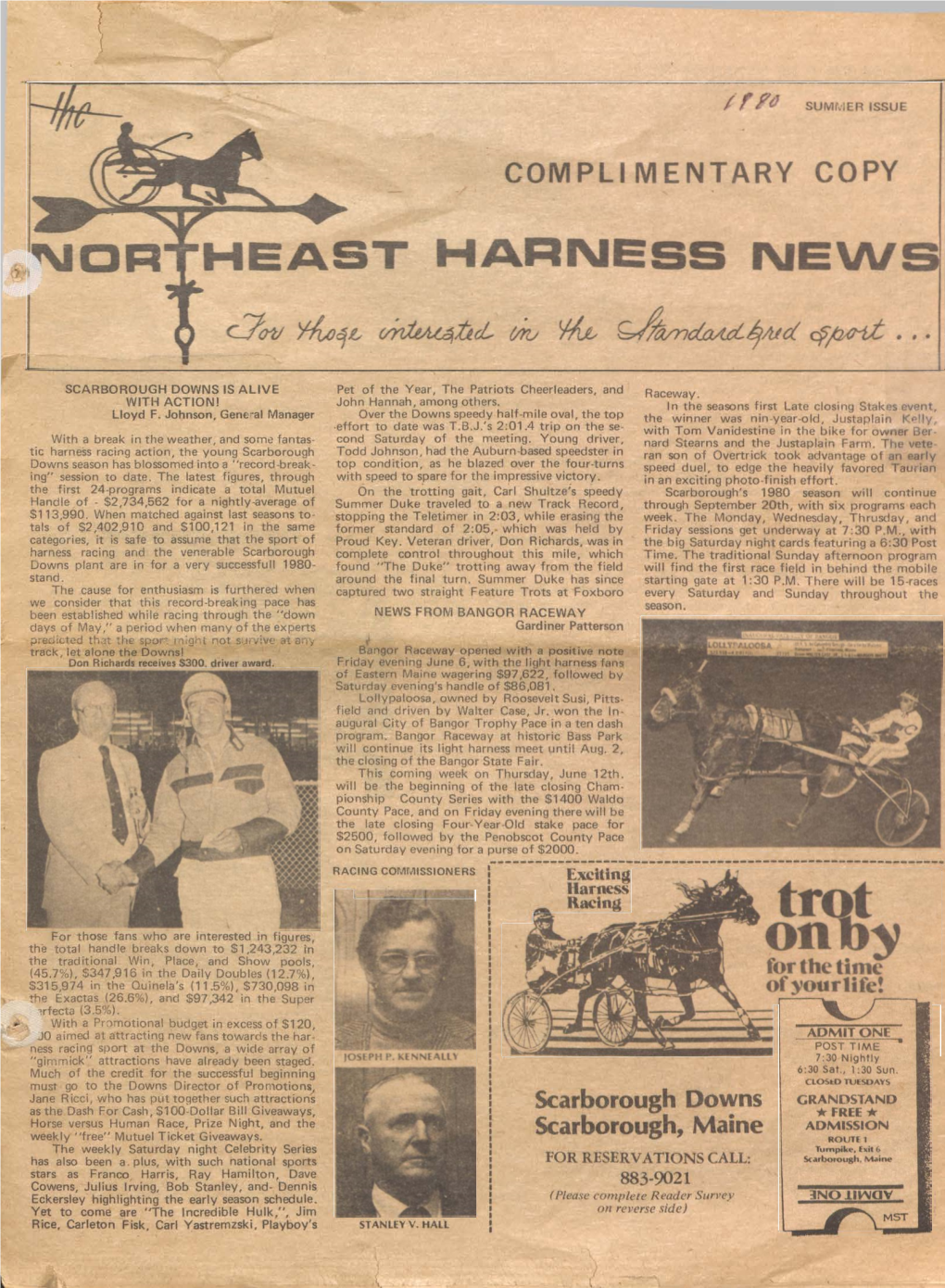 Northeast Harness News, Summer 1980