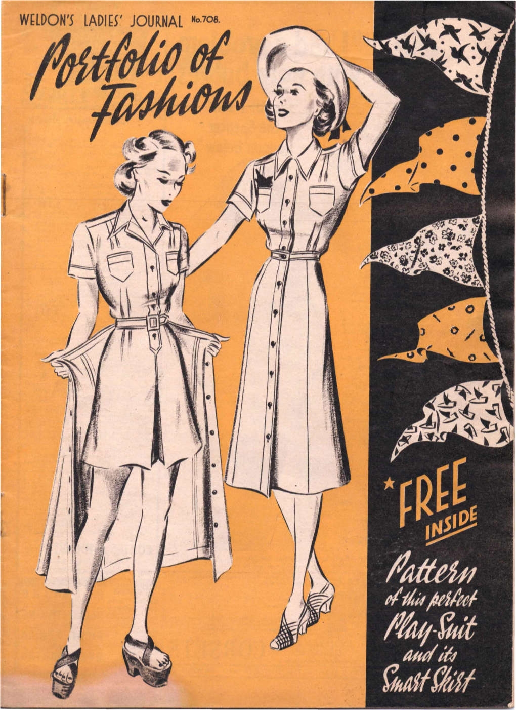 Weldon's Portfolio 1938 Free Magazine