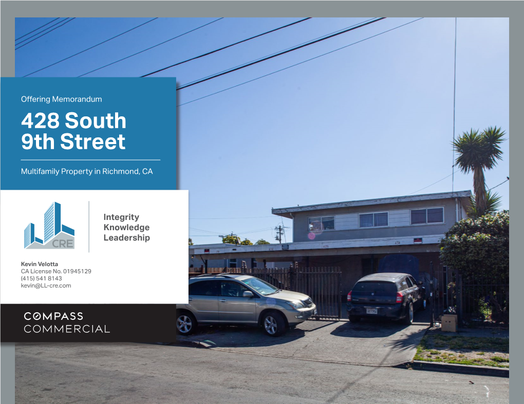 428 South 9Th Street Multifamily Property in Richmond, CA