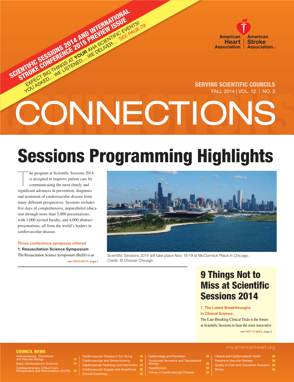 CONNECTIONSCONNECTIONS Sessions Programming Highlights