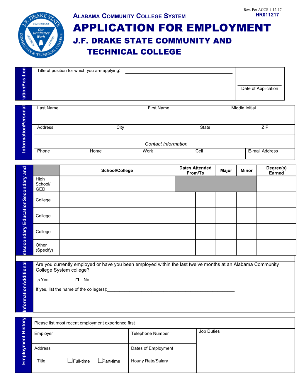 J.F. Drake State Community and Technical College