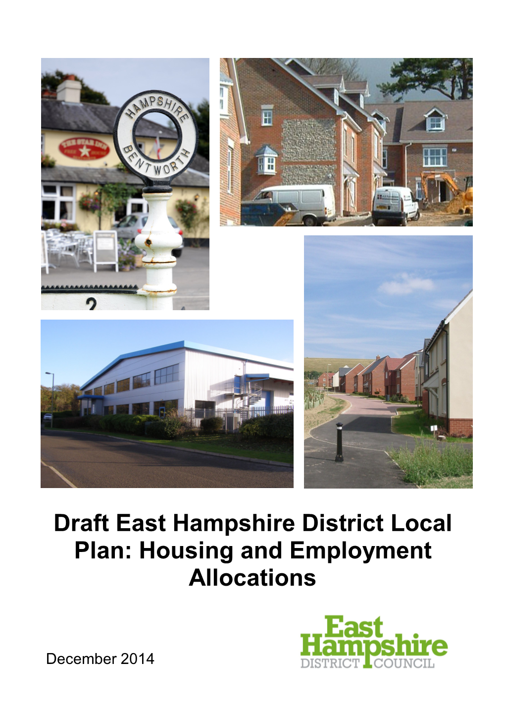 Draft East Hampshire District Local Plan: Housing and Employment Allocations