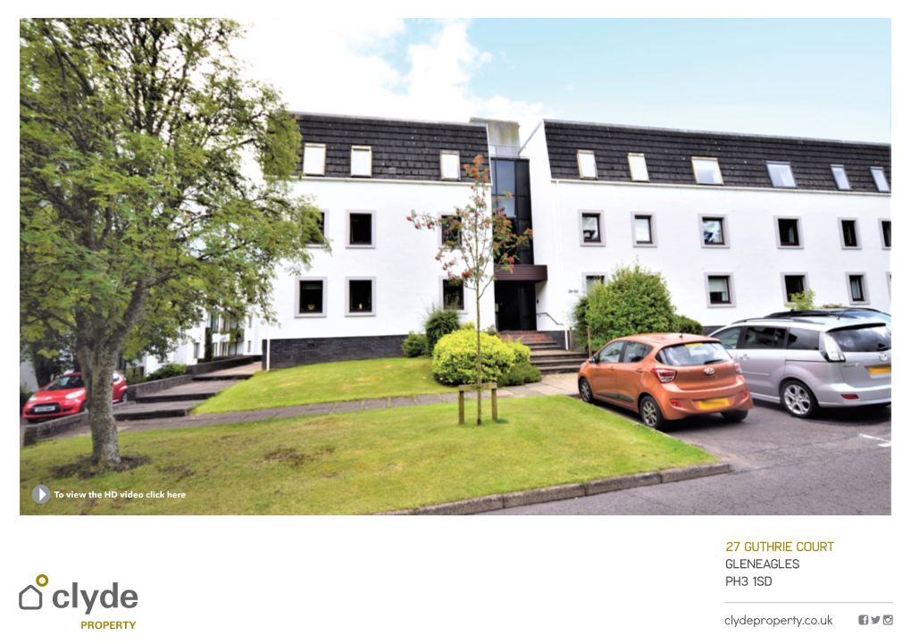 27 Guthrie Court Gleneagles PH3 1SD Clydeproperty.Co.Uk