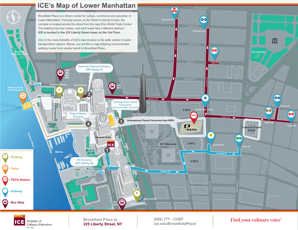 ICE's Map of Lower Manhattan