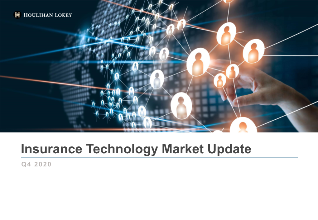 Insurance Technology Market Update | Q4 2020