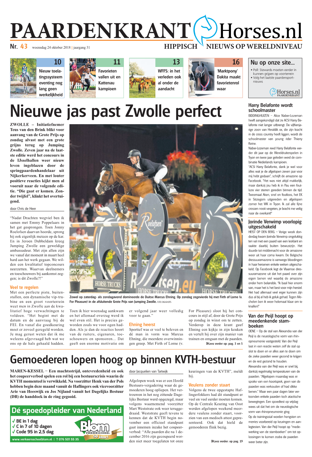 PAARDENKRANT Horses.Nl