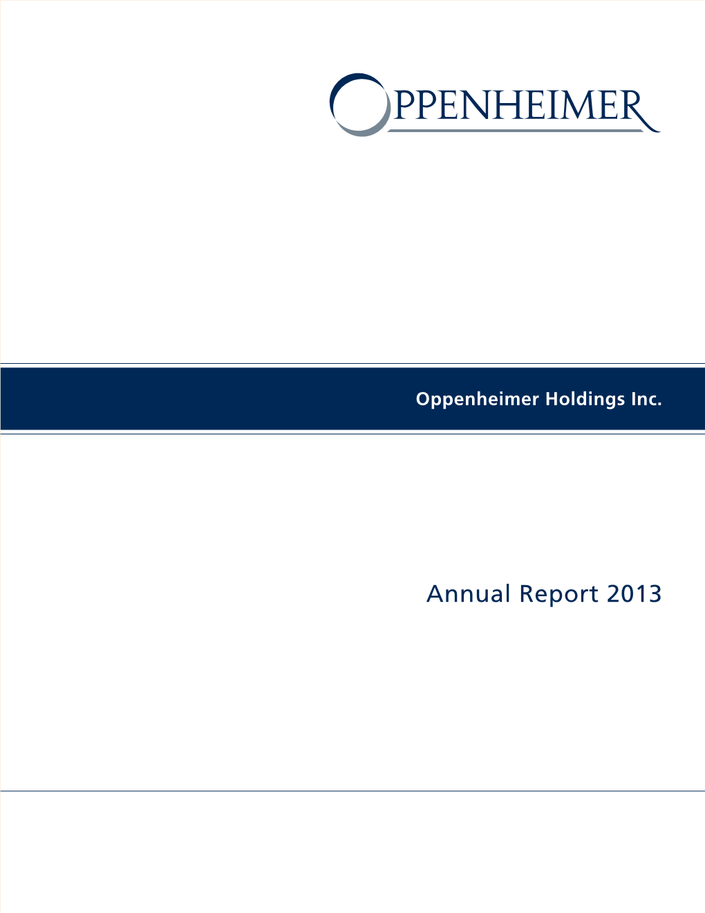 Annual Report 2013