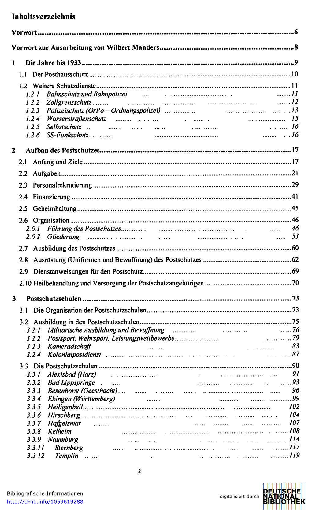 Inhaltsverzeichnis