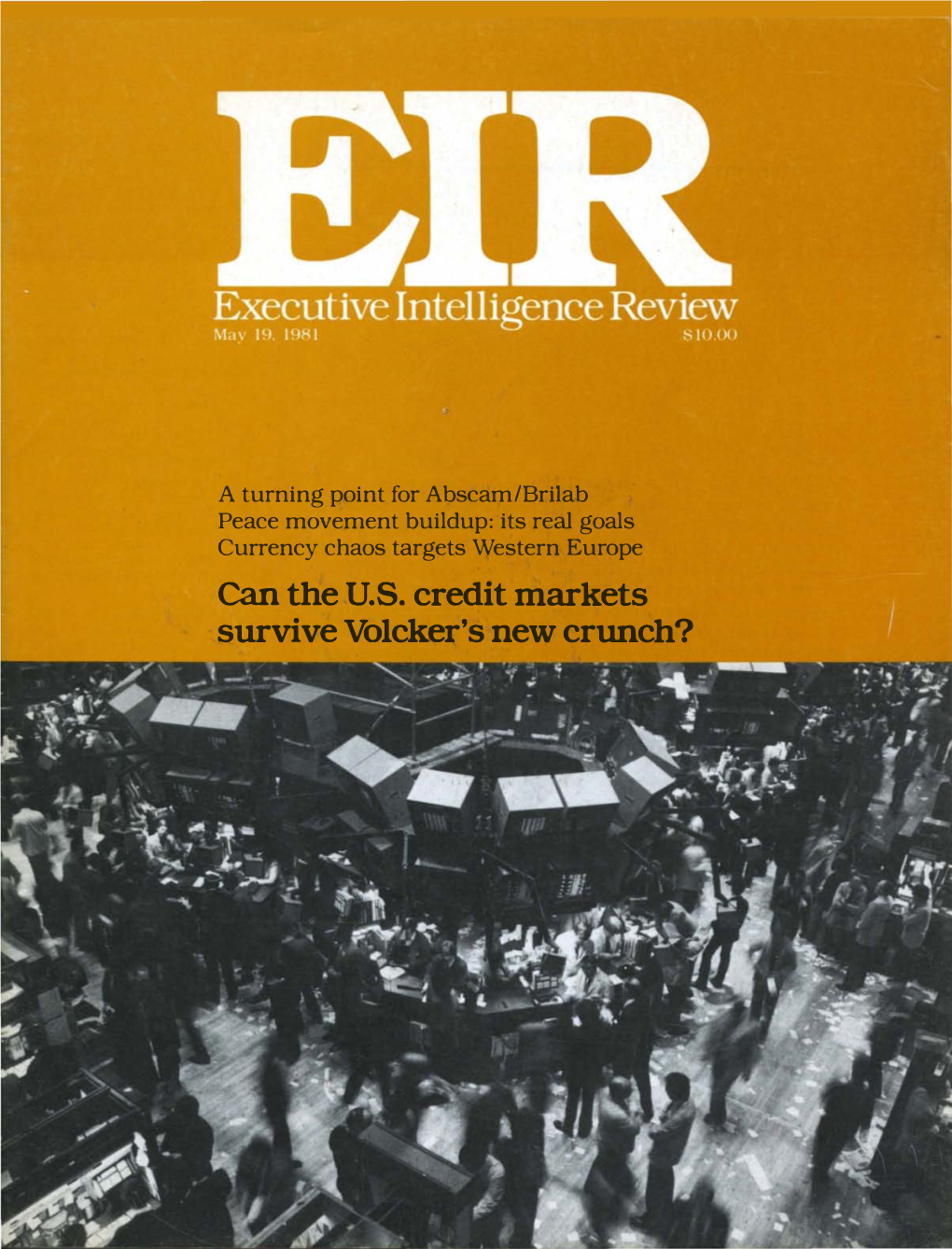 Executive Intelligence Review, Volume 8, Number 20, May 19, 1981
