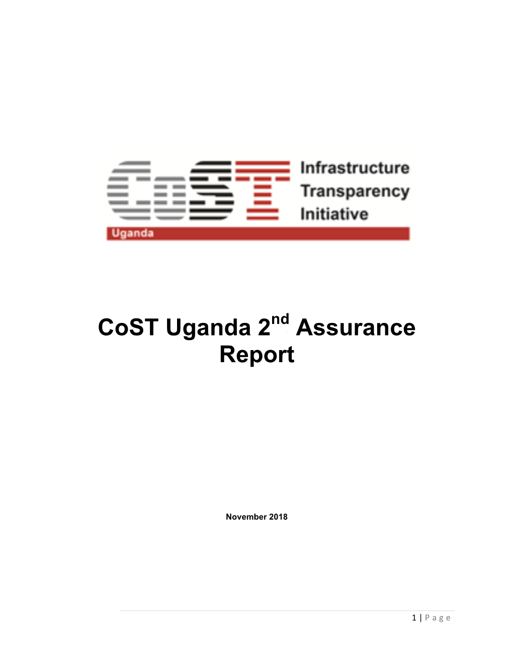 Cost Uganda 2 Assurance Report