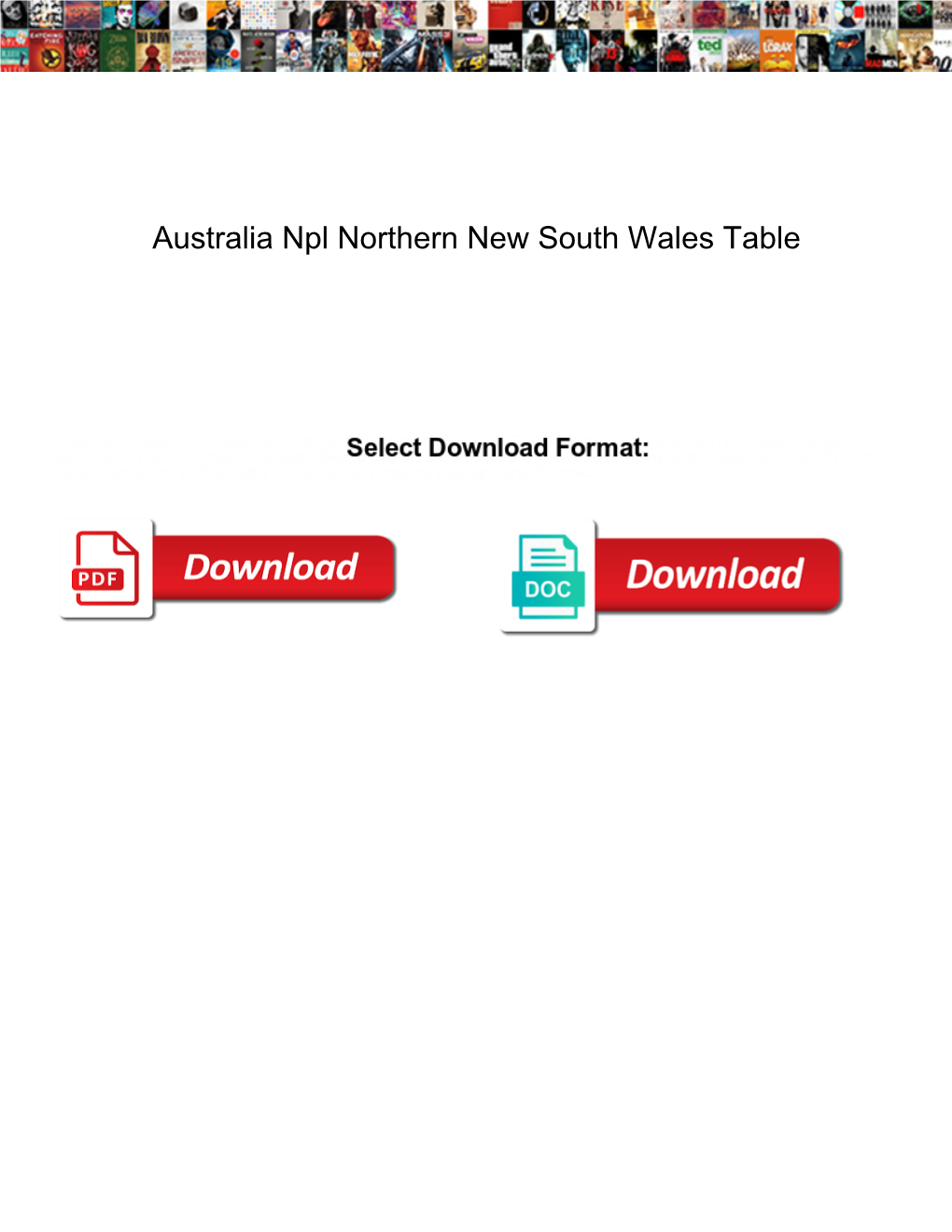 Australia Npl Northern New South Wales Table