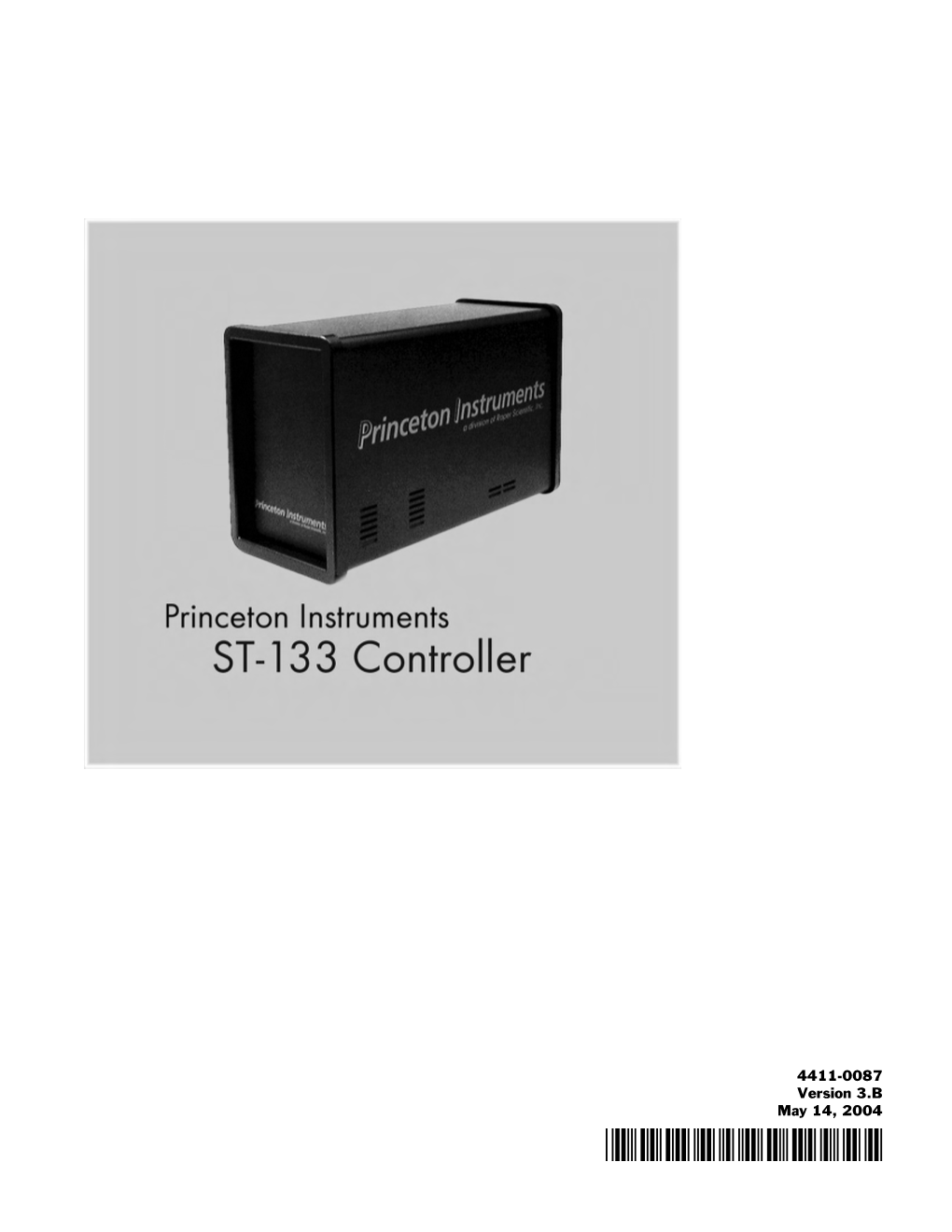 ST-133 Controller Manual Version 3.B