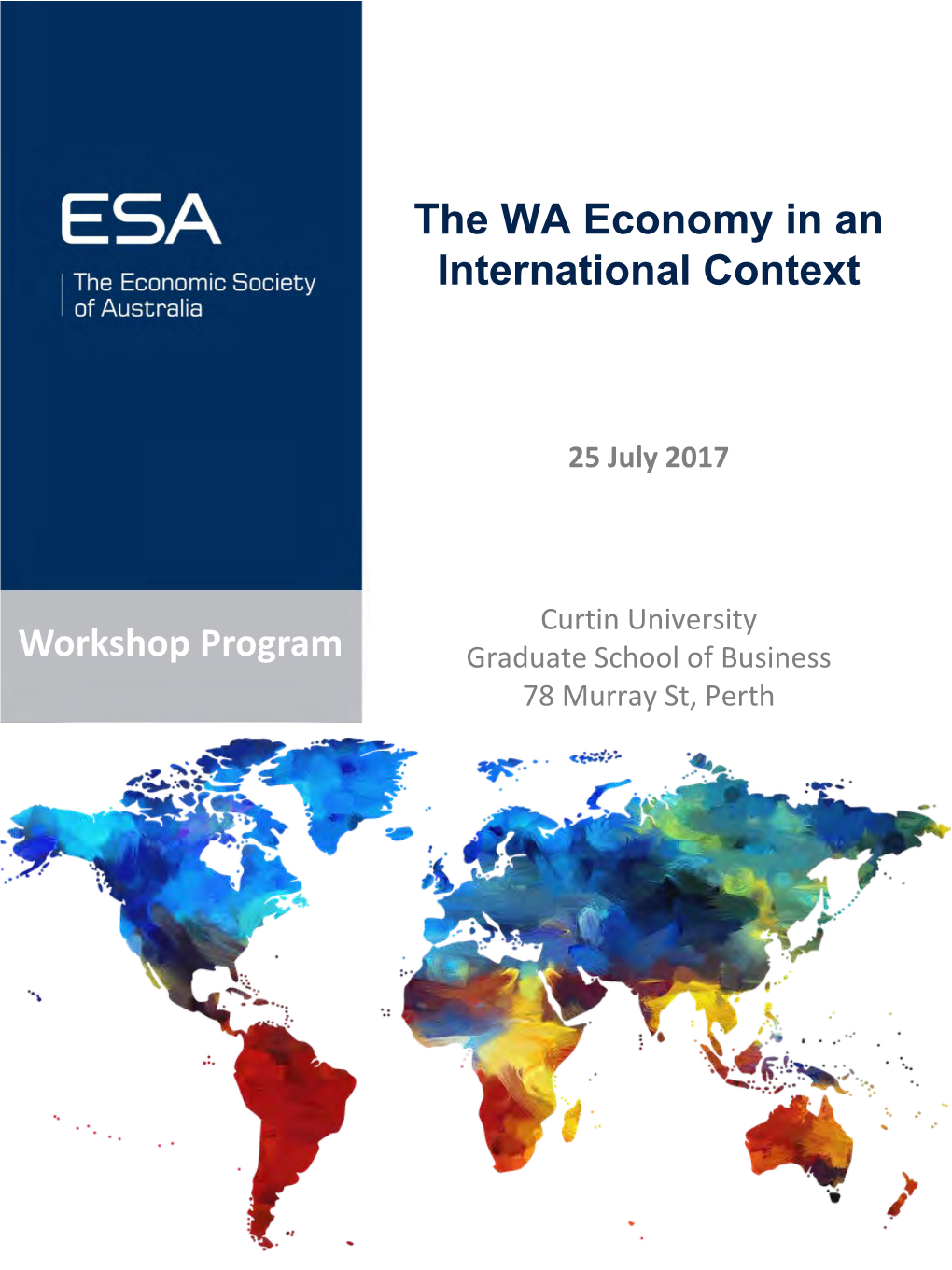 The WA Economy in an International Context