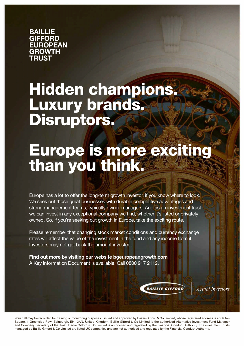 Hidden Champions. Luxury Brands. Disruptors. Europe Is More Exciting Than You Think