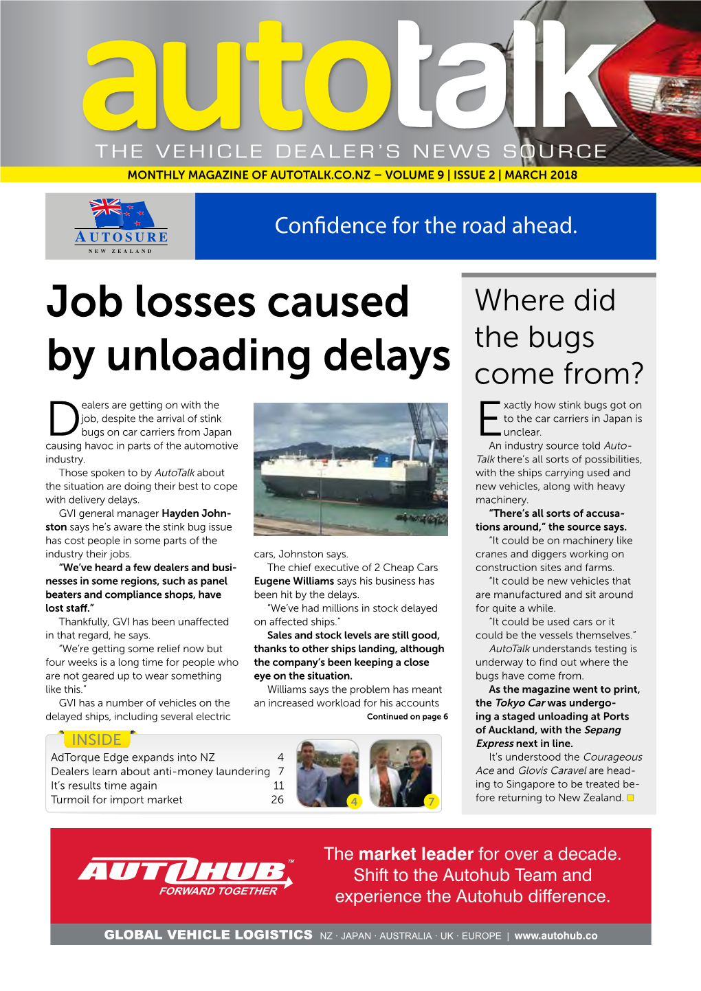 Job Losses Caused by Unloading Delays