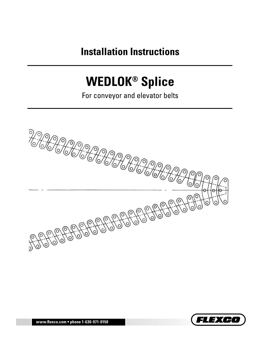 WEDLOK® Splice for Conveyor and Elevator Belts