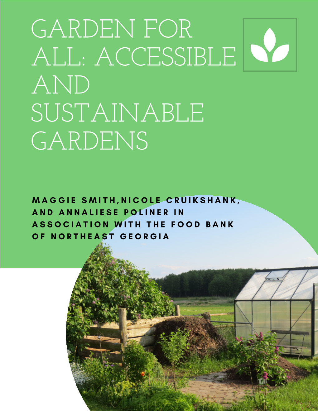 Accessible and Sustainable Gardens