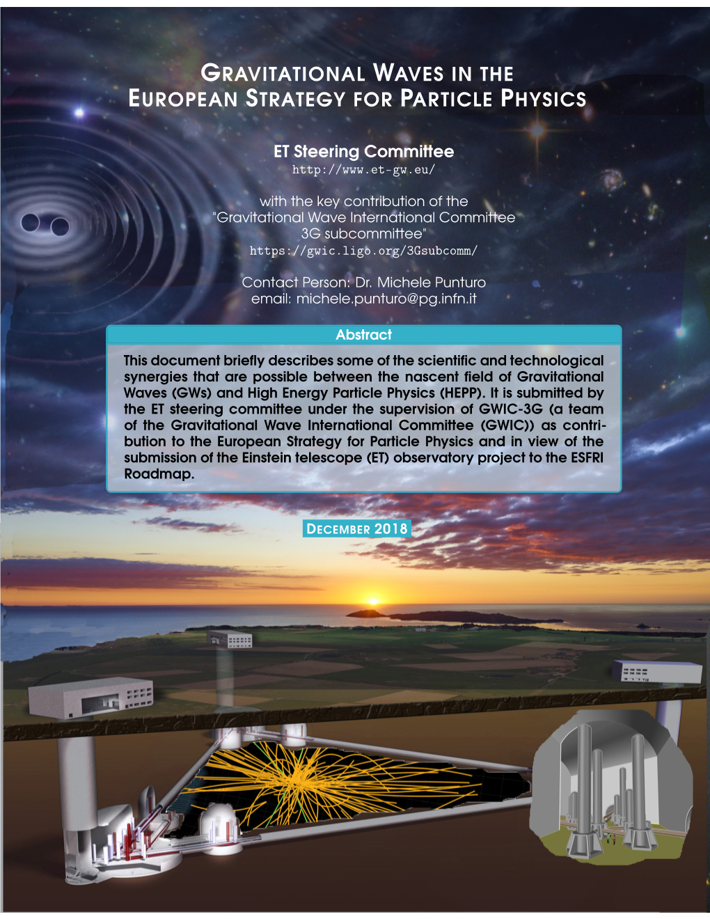 Gravitational Waves in the European Strategy for Particle Physics