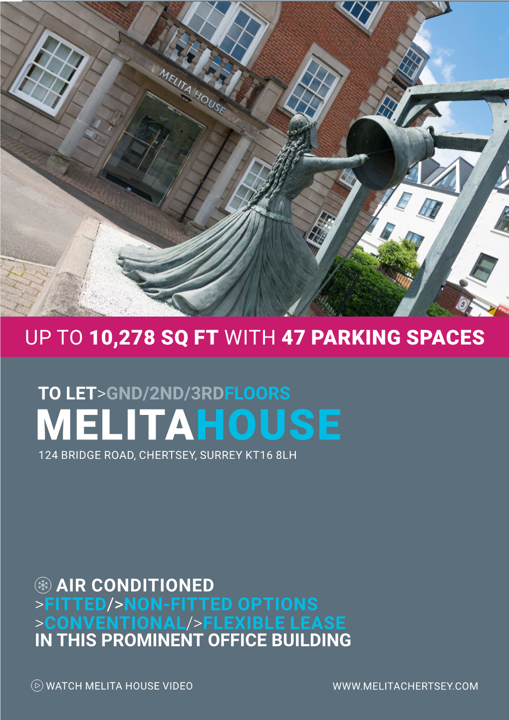 Melita House Chertsey Fitted Plug and Play Aircond