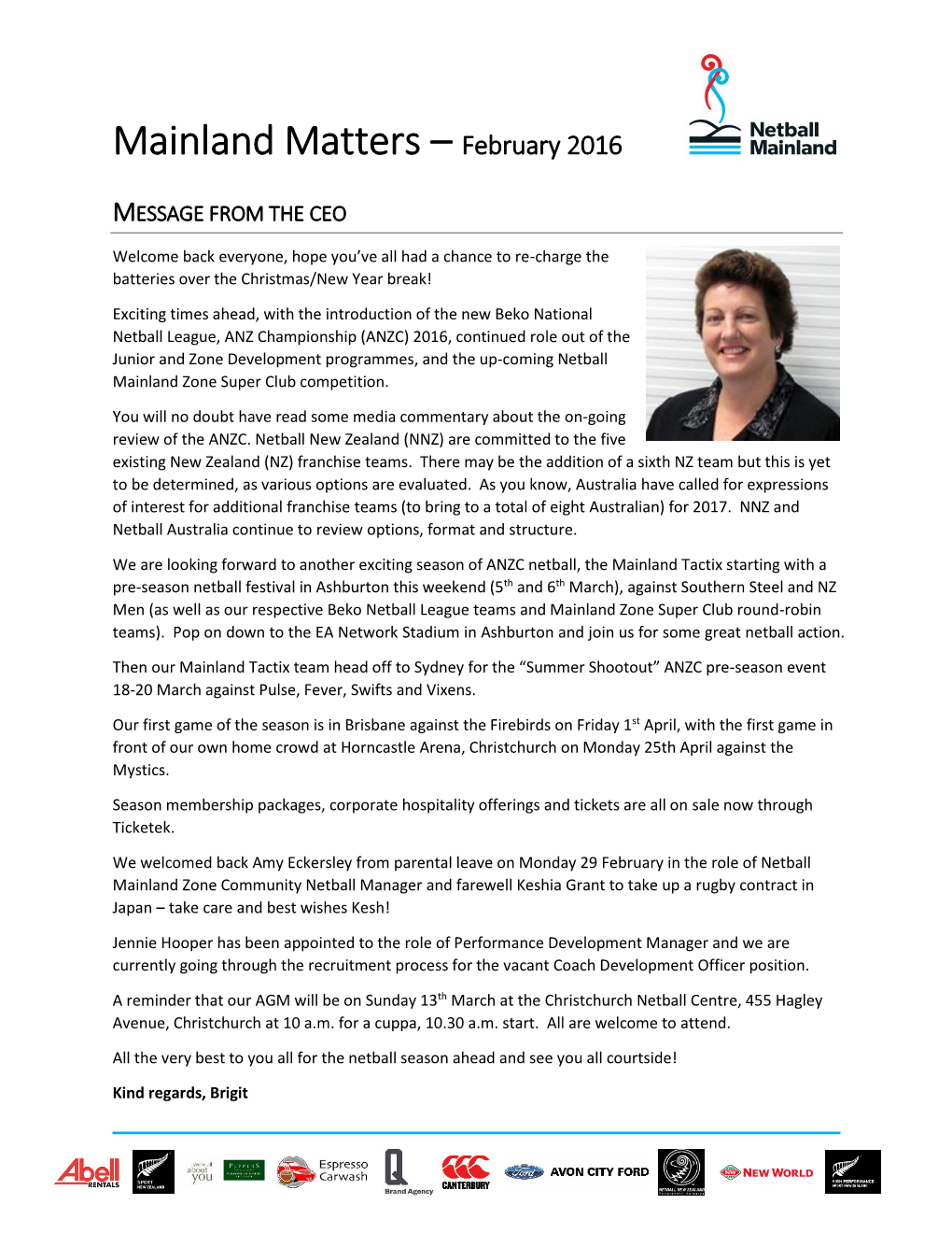 Mainland Matters – February 2016