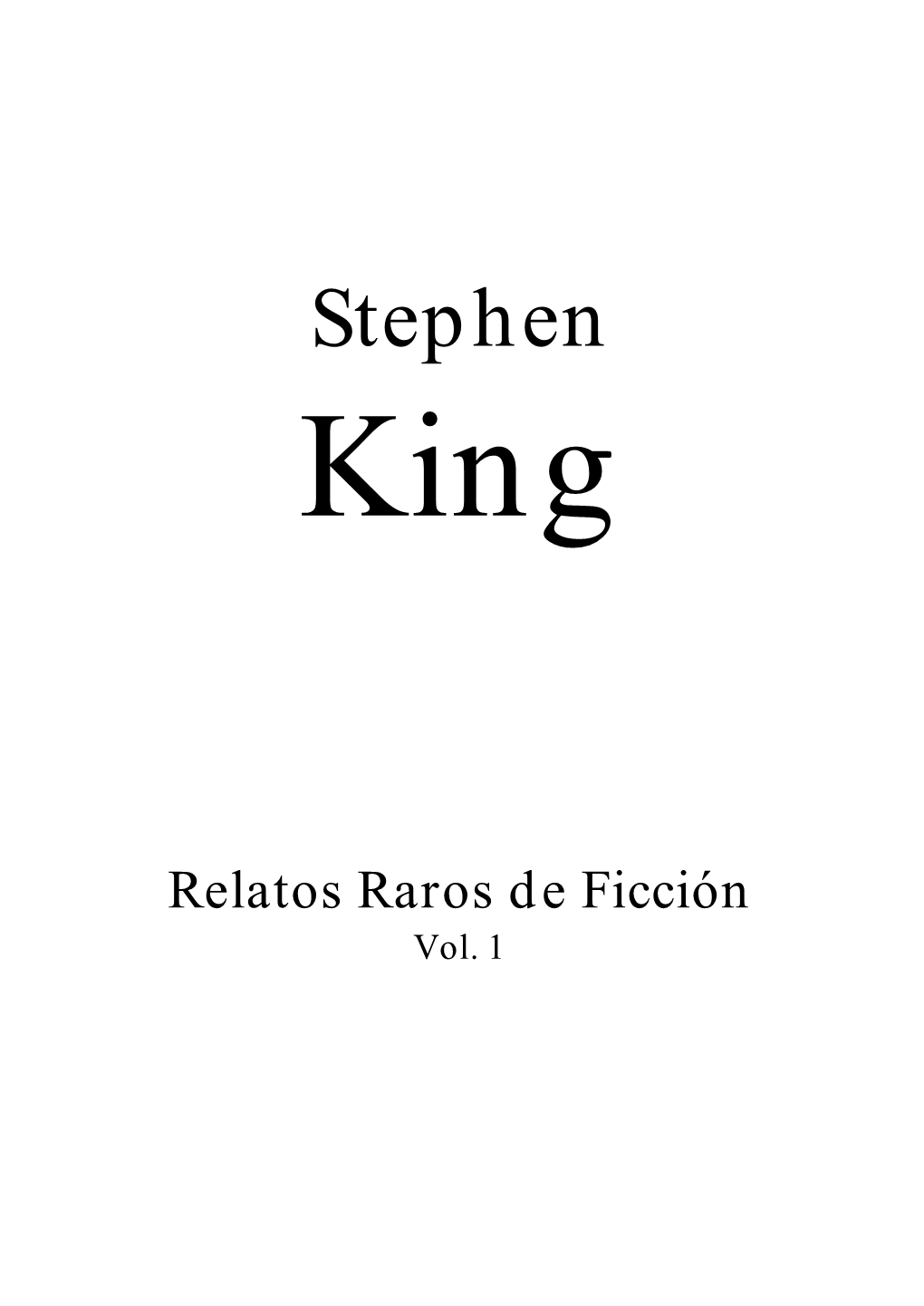 Stephen King