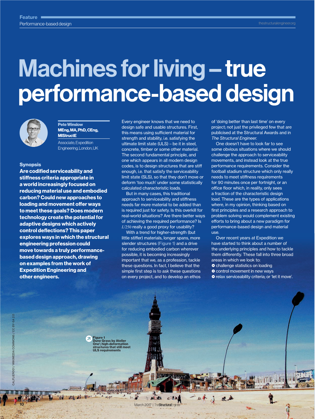 Machines for Living –True Performance-Based Design