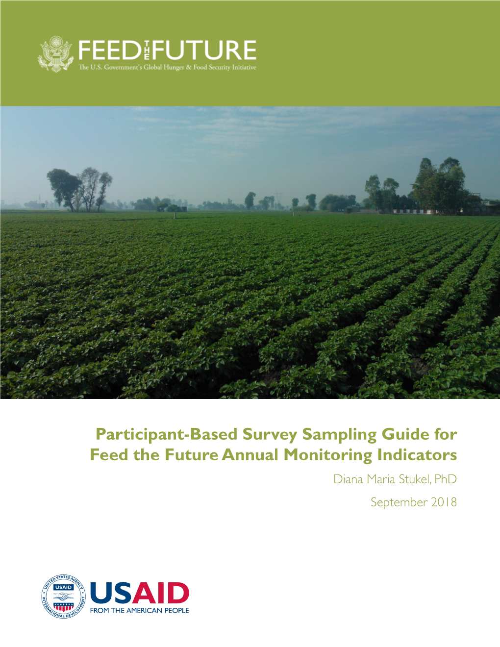 Participant-Based Survey Sampling Guide for Feed the Future Annual