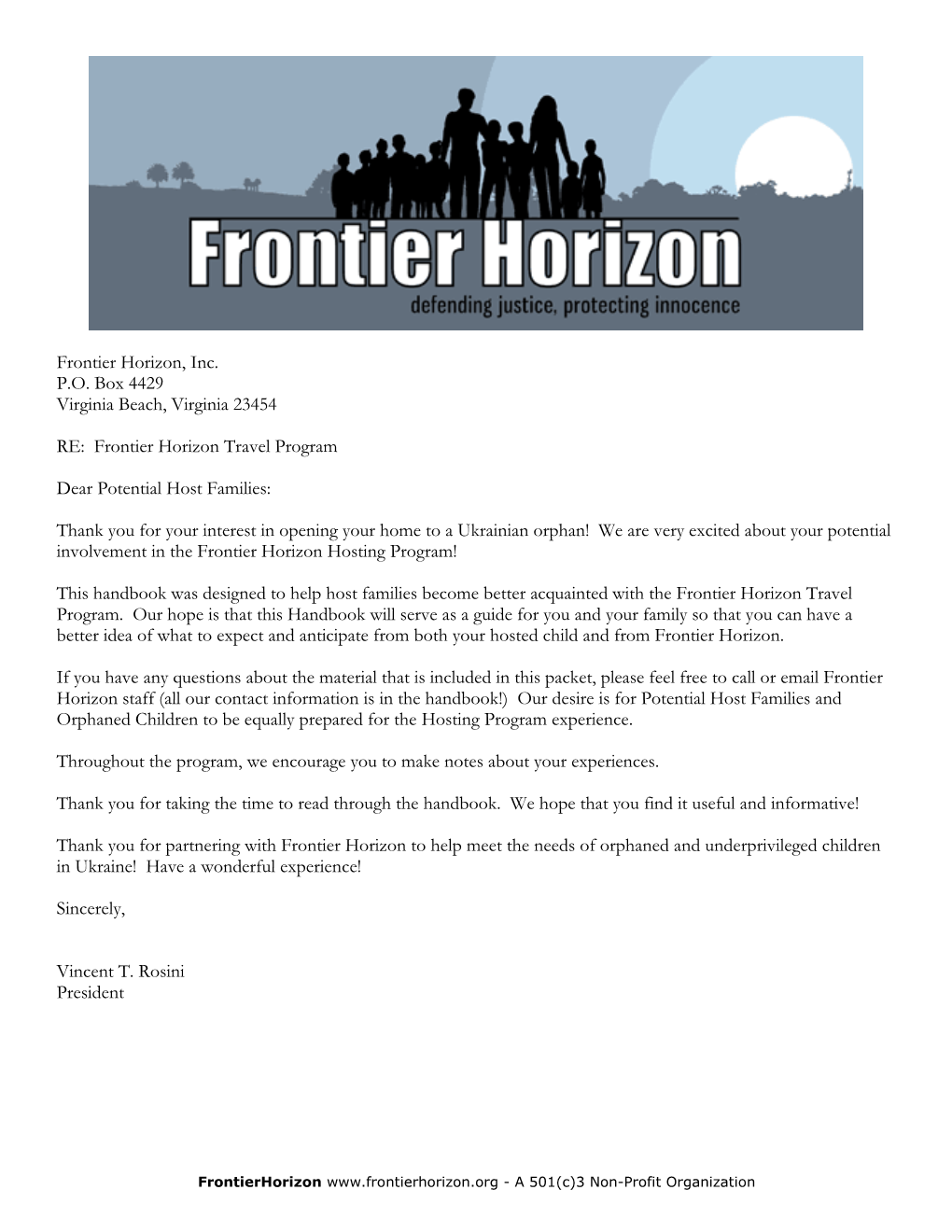 2018-Frontier-Horizon-Hosting-Program-Handbook.Pdf