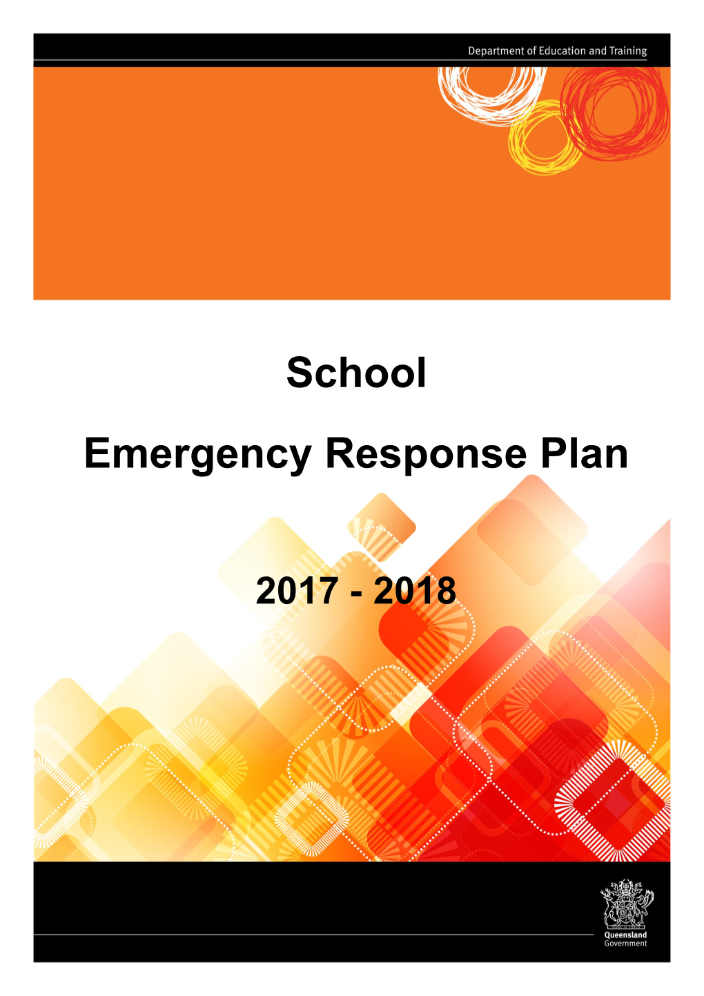 Emergency Response Plan Template - Schools